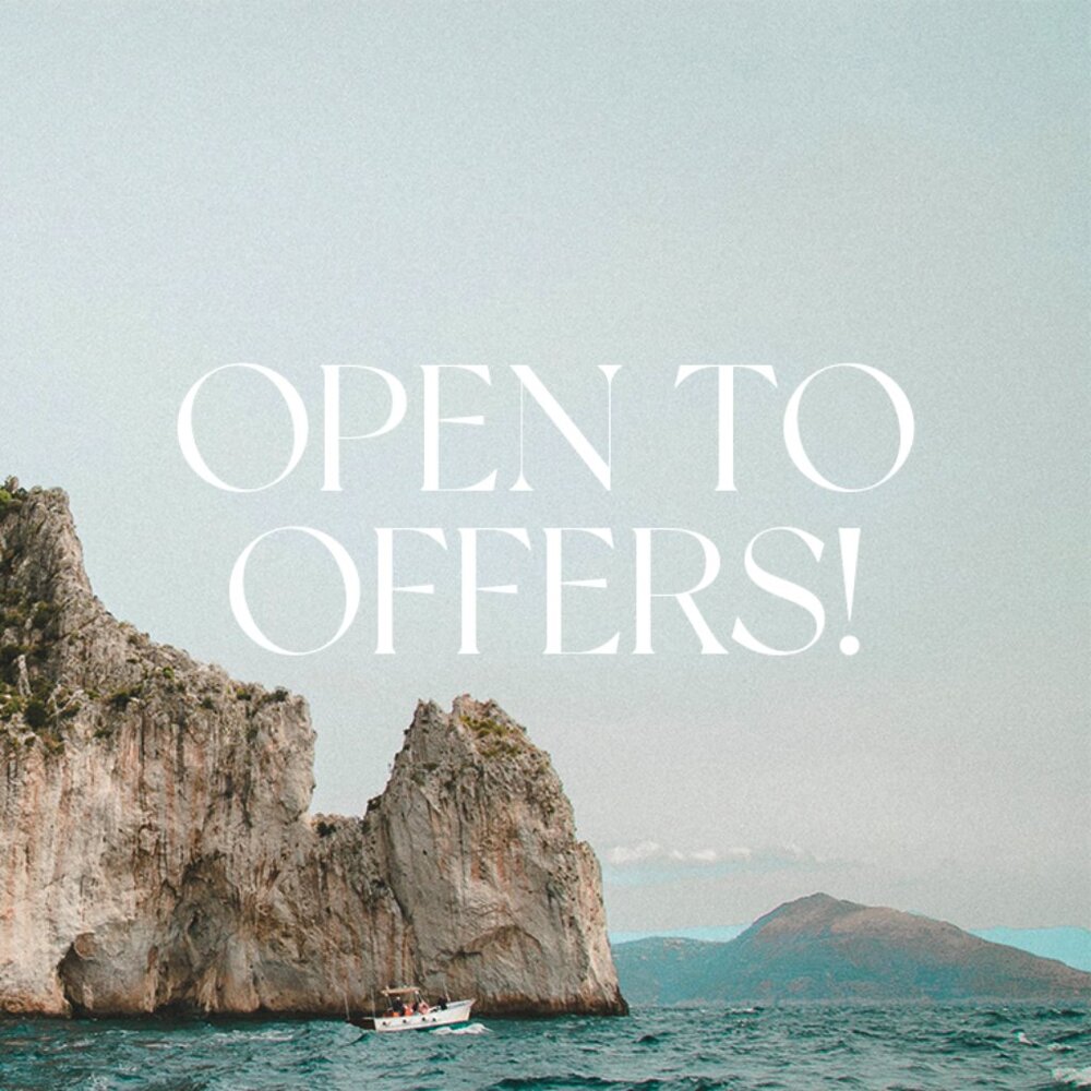 OPEN TO OFFERS 🐚